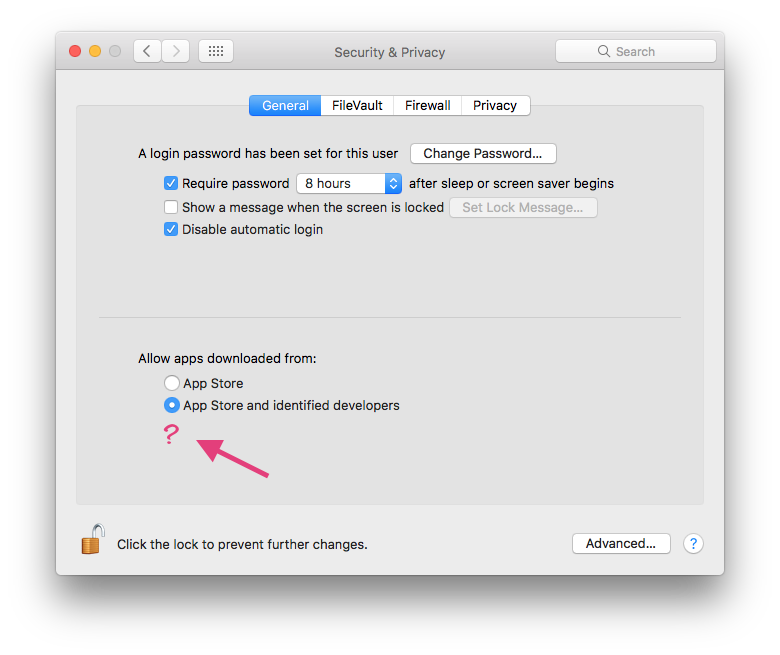 How To Allow An App Security For Mac